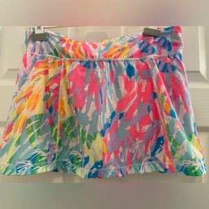 Lilly Pulitzer skort, pastel colors, size small